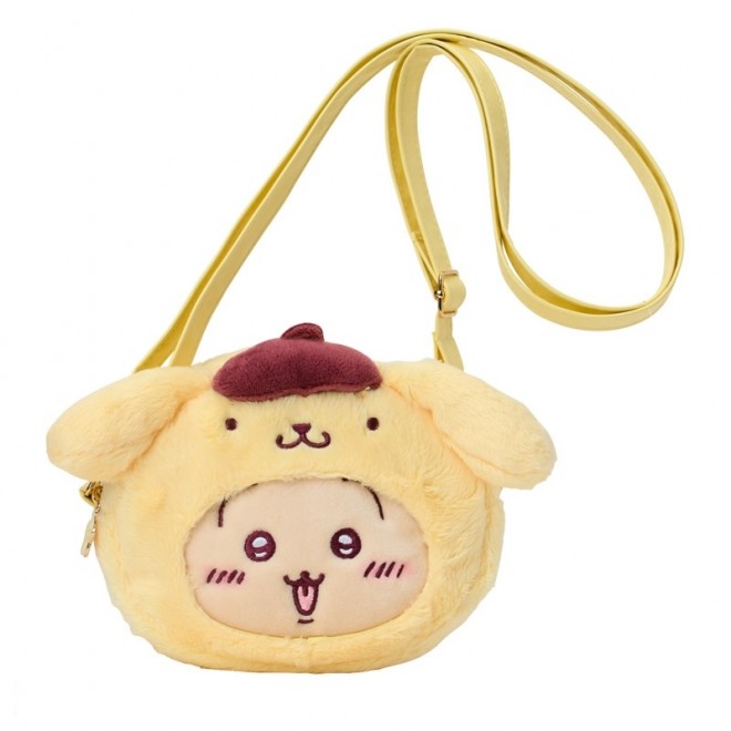 The Chiikawa × Sanrio Characters collaboration features mascots in fuzzy costume crossovers, with 21 new items releasing June 13 nationwide